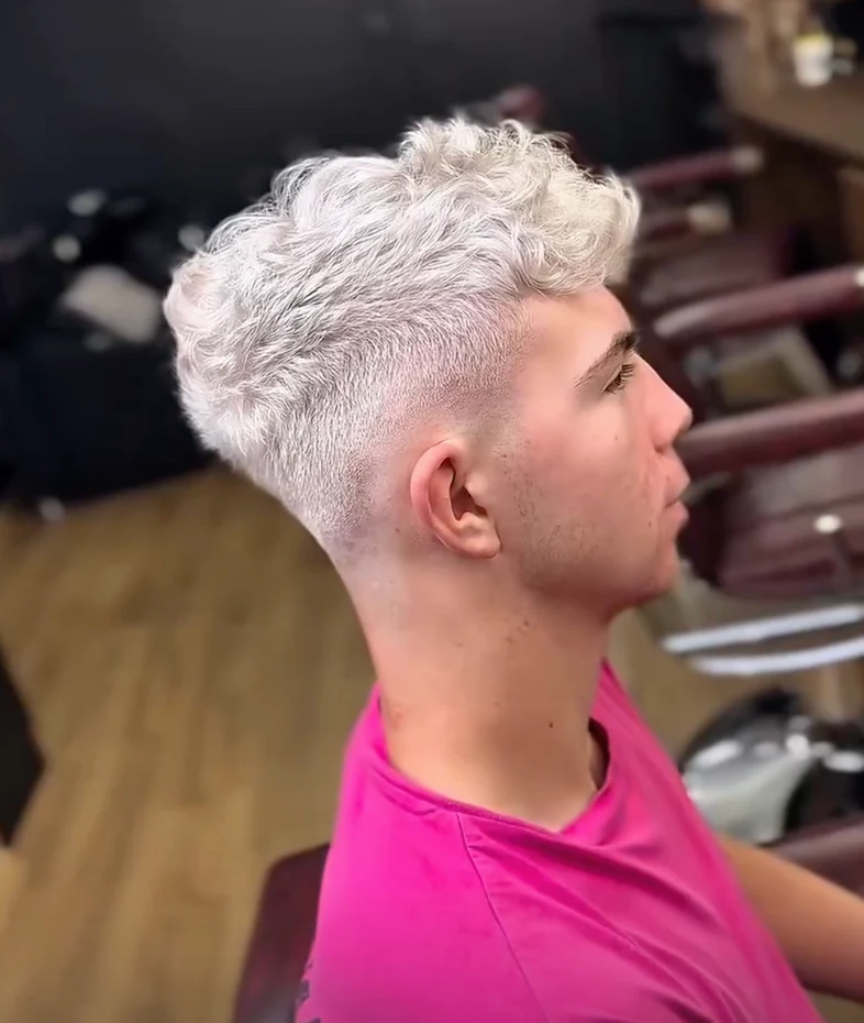 farbowanie włosów u barbera